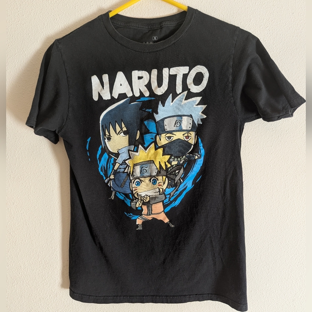Naruto Shippuden Graphic T-shirt Black